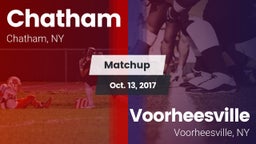 Matchup: Chatham  vs. Voorheesville  2017