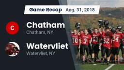 Recap: Chatham  vs. Watervliet  2018