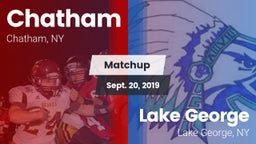 Matchup: Chatham  vs. Lake George  2019