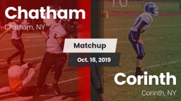 Matchup: Chatham  vs. Corinth  2019
