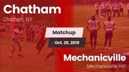 Matchup: Chatham  vs. Mechanicville  2019