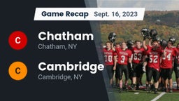 Recap: Chatham  vs. Cambridge  2023