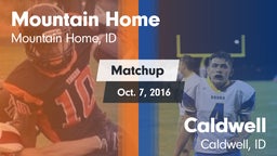 Matchup: Mountain Home High vs. Caldwell  2016