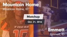 Matchup: Mountain Home High vs. Emmett  2016