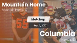 Matchup: Mountain Home High vs. Columbia  2017