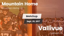 Matchup: Mountain Home High vs. Vallivue  2017