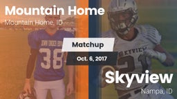 Matchup: Mountain Home High vs. Skyview  2017