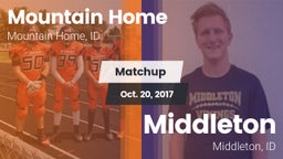 Matchup: Mountain Home High vs. Middleton  2017