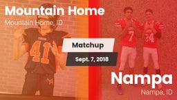 Matchup: Mountain Home High vs. Nampa  2018