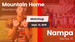 Matchup: Mountain Home High vs. Nampa  2019