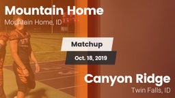 Matchup: Mountain Home High vs. Canyon Ridge  2019