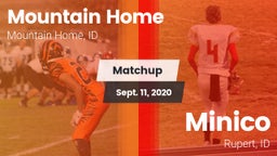 Matchup: Mountain Home High vs. Minico  2020