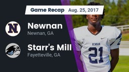Recap: Newnan  vs. Starr's Mill  2017