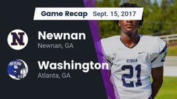 Recap: Newnan  vs. Washington  2017