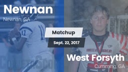 Matchup: Newnan  vs. West Forsyth  2017