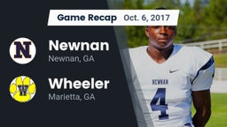 Recap: Newnan  vs. Wheeler  2017