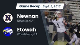 Recap: Newnan  vs. Etowah  2017