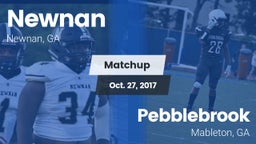 Matchup: Newnan  vs. Pebblebrook  2017
