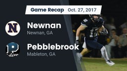 Recap: Newnan  vs. Pebblebrook  2017