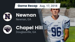 Recap: Newnan  vs. Chapel Hill  2018