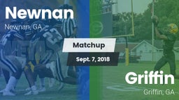 Matchup: Newnan  vs. Griffin  2018