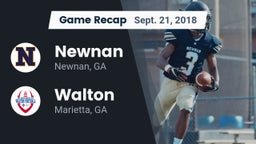 Recap: Newnan  vs. Walton  2018