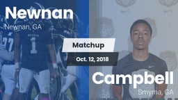 Matchup: Newnan  vs. Campbell  2018