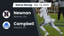 Recap: Newnan  vs. Campbell  2018