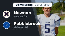 Recap: Newnan  vs. Pebblebrook  2018