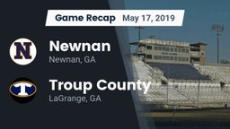 Recap: Newnan  vs. Troup County  2019