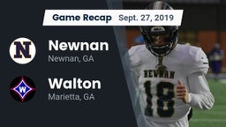 Recap: Newnan  vs. Walton  2019