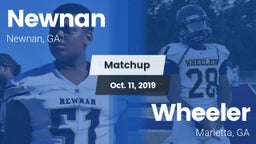 Matchup: Newnan  vs. Wheeler  2019