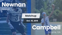 Matchup: Newnan  vs. Campbell  2019