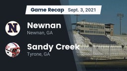 Recap: Newnan  vs. Sandy Creek  2021