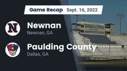 Recap: Newnan  vs. Paulding County  2022