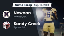 Recap: Newnan  vs. Sandy Creek  2023