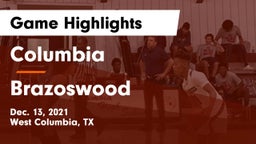 Columbia  vs Brazoswood  Game Highlights - Dec. 13, 2021