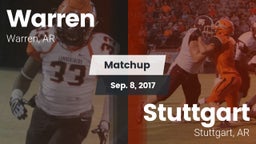 Matchup: Warren  vs. Stuttgart  2017