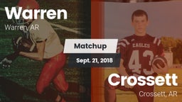 Matchup: Warren  vs. Crossett  2018