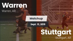 Matchup: Warren  vs. Stuttgart  2019