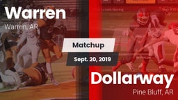 Matchup: Warren  vs. Dollarway  2019