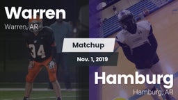 Matchup: Warren  vs. Hamburg  2019