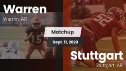 Matchup: Warren  vs. Stuttgart  2020