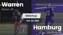 Matchup: Warren  vs. Hamburg  2020