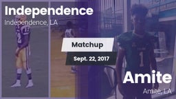 Matchup: Independence High vs. Amite  2017