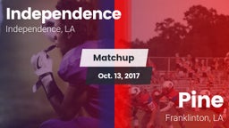 Matchup: Independence High vs. Pine  2017