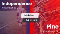 Matchup: Independence High vs. Pine  2018