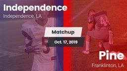 Matchup: Independence High vs. Pine  2019