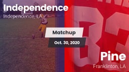 Matchup: Independence High vs. Pine  2020