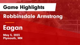 Robbinsdale Armstrong  vs Eagan  Game Highlights - May 5, 2023